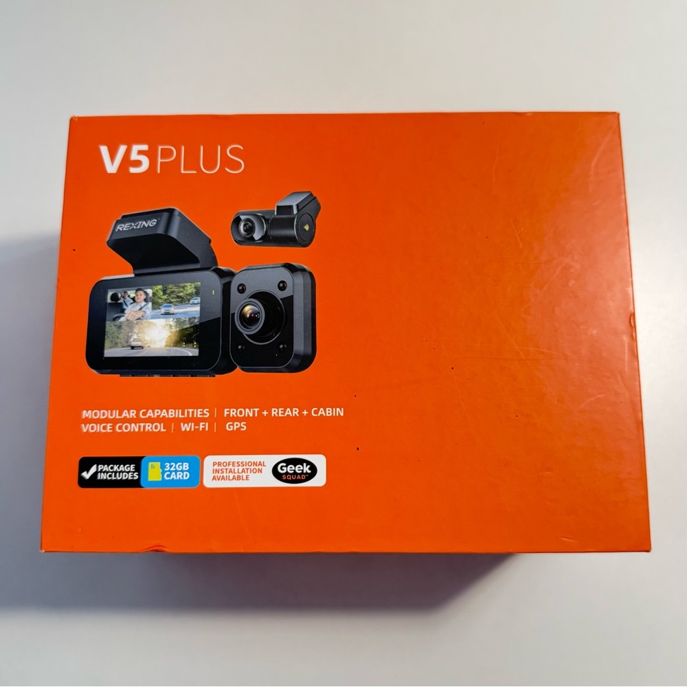 V5 Plus Dash Camera REXING